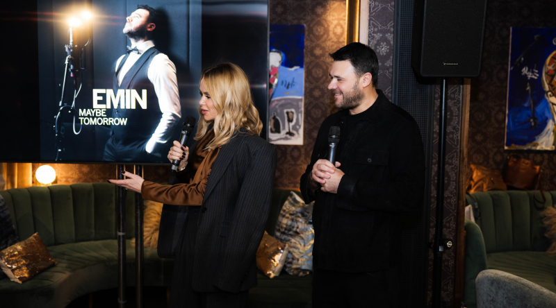 Emin launched his new international album Maybe Tomorrow